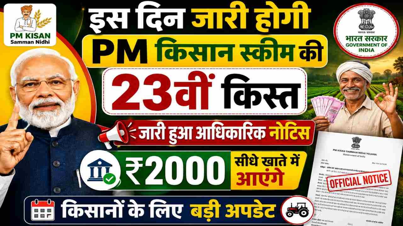 PM Kisan Scheme 23rd Installment Date